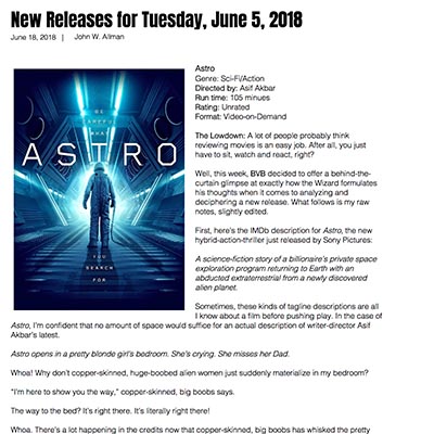 New Releases for Tuesday, June 5, 2018